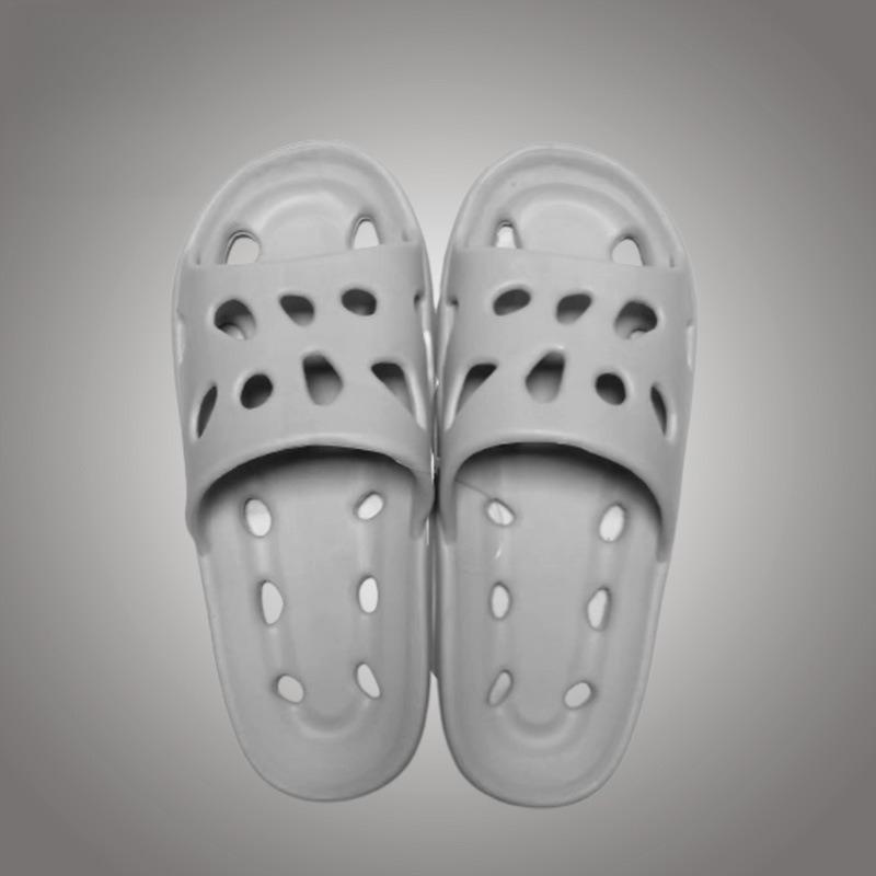 

Bathroom Slippers Couple s Shoes Leaking Shower Home Slippers Multiple Colors 44-45 сірий