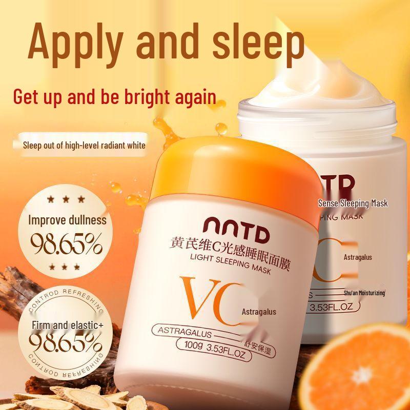 NNTD Astragalus Vitamin C Zářící spací maska