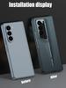 Fashion Sport Car Design Frosted Hard PC Back Cover Case for Samsung Galaxy Z Fold 6 5 4 3 with Glass Screen Film