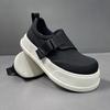 2026 Summer New Niche Design Thick-soled Ice Silk Cloth Shoes Head-shaking Youth Cloth Shoes Lazy Shoes Men's Shoes