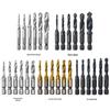 High-Speed Steel Hex Shank Spiral Drill & Taper Tap (Inch/Metric)