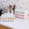 Useful Well Protect No Burrs PP Temperature Resistant Egg Storage Box for Home Egg Box
