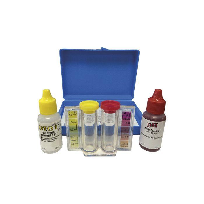 Kit D'analyse D'eau - EDM - pH - Chlore - Brome - Simple D'utilisation - Résultat Rapide - Précision