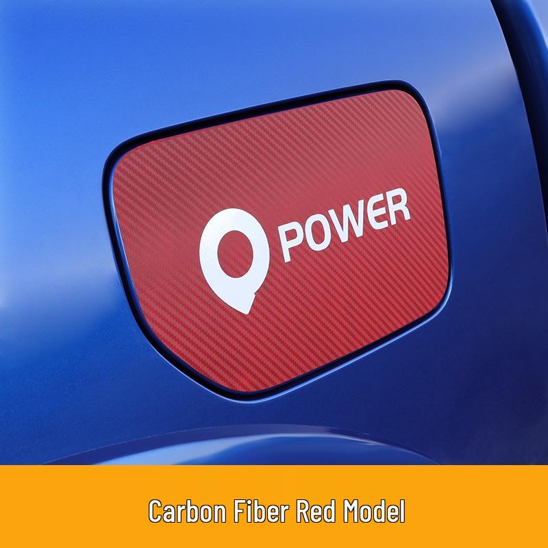 Carbon Fiber Fuel Tank Cover Stickers for Great Wall Pao Pickup Truck