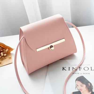 New Trendy Fashion Elegant Shoulder Messenger Women's Bag Versatile Button Mobile Phone Cosmetic Bag
