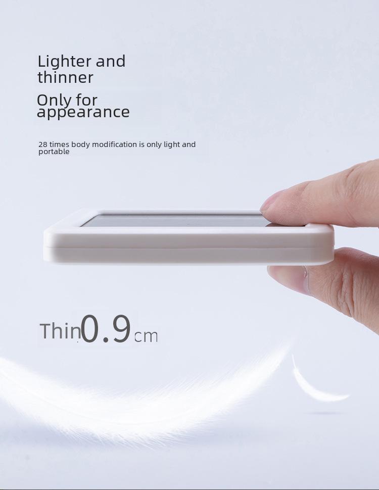 Pandun 1cm Thin Digital Indoor Thermometer & Hygrometer for Smart Homes