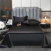 High End Satin Sheets, Soft And Comfortable Solid Color Sheets, Luxurious Single And Twin Bed Sheets