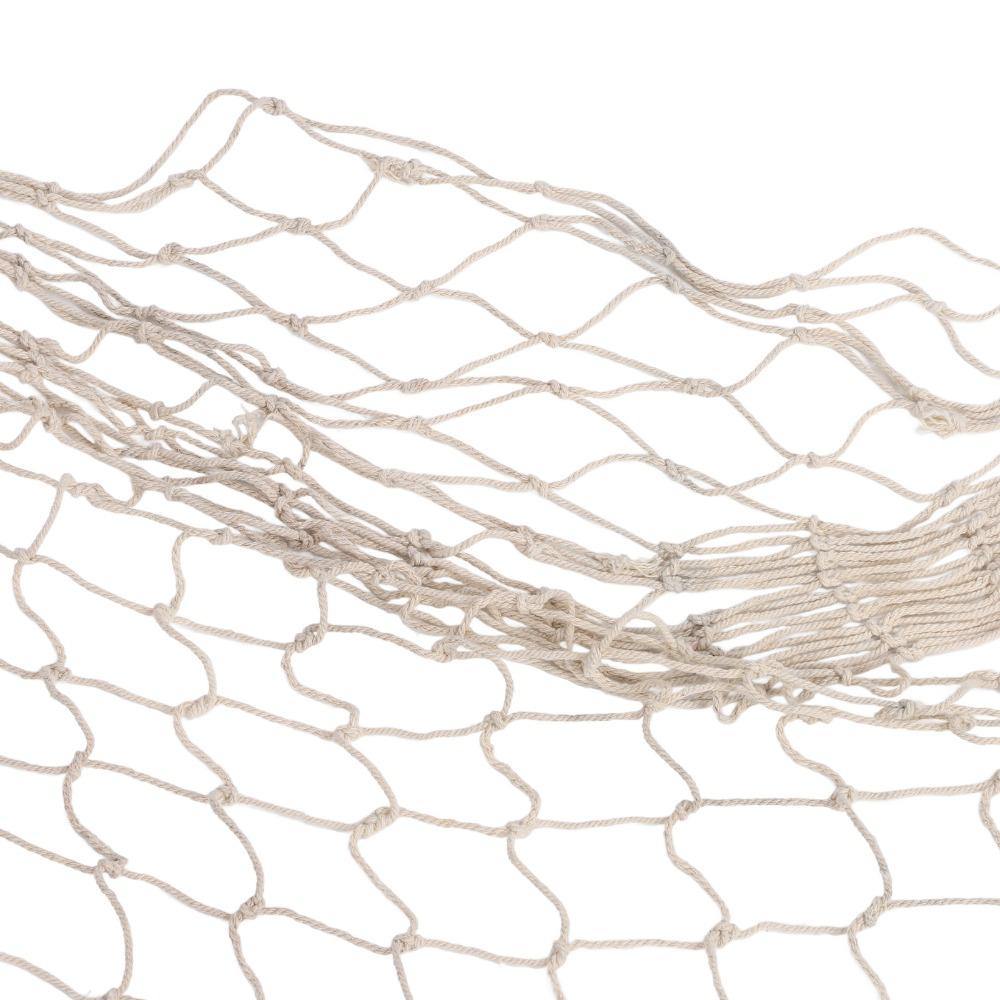 Large Size Fishing Net Decor Cotton Thread Cotton Thread Net Wall Hanging Decor Ocean Theme Party