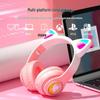 Cross-Border Pet Capsule Cat Ear Bluetooth Earbuds: Luminous & Gradient Design