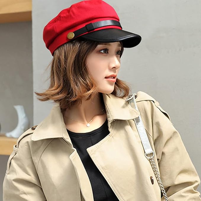 Cap Women Autumn Sailor Multifunctional And Easy To Wear Hat Autumn Sailor For Women Men Captain Cap Fashion Beret Gift