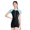 Women's One-Piece Conservative Swimsuit 2025: Slimming Tummy Control & Sunscreen Hot Spring Swimwear.