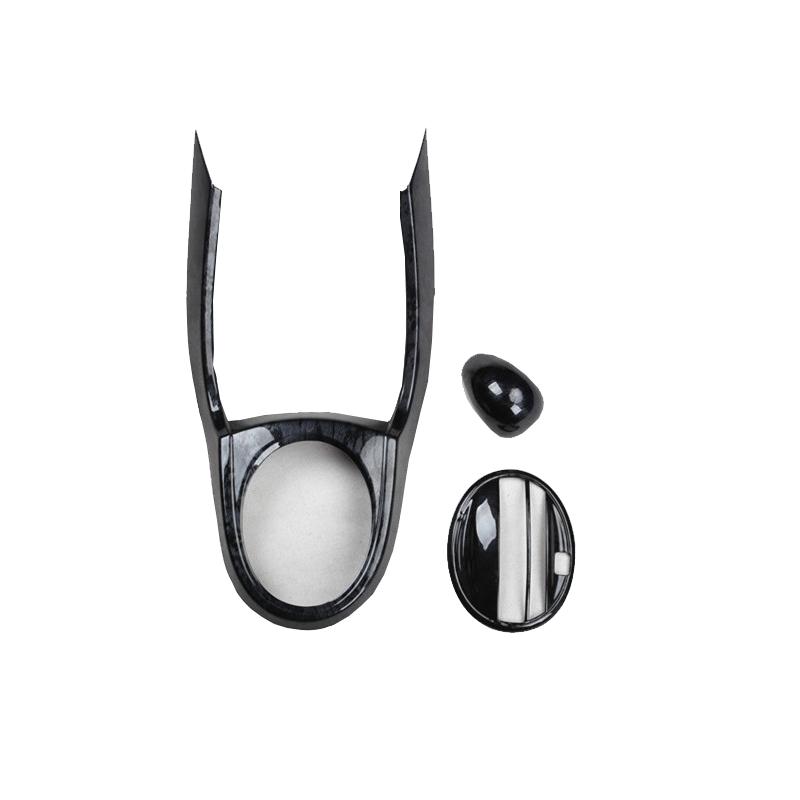 For Honda Fit 2008-2013 Interior Stickers Accessories Center Console Door Handles Gears Windows Control Panel ABS Stickers