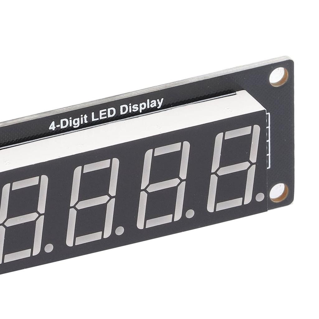 LED Display LED Segment Digital Display Pack of TM1637 Module, 4-Digit 7-Segment Module, 4, (MRA172A Red)