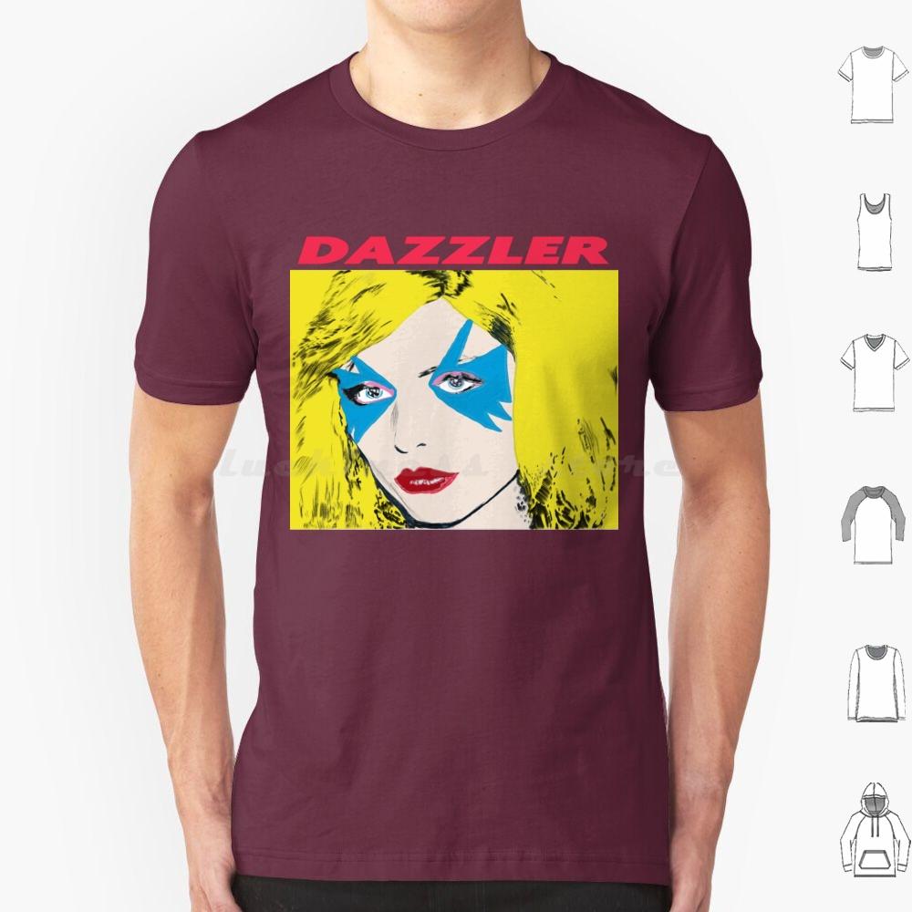 Dazzler T Shirt Big Size 100 Cotton Superhero Pop Star Star Album Cover Mash Up Pulp2pixel Mutant Dazzler X Men 1980 S