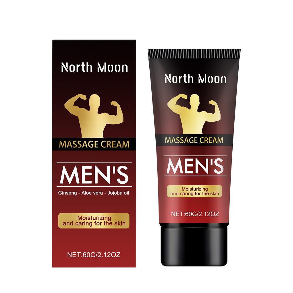Crème de Soin pour le Corps Homme Soin Quotidien Massage Corps Revitalisante Crème de Soin Homme