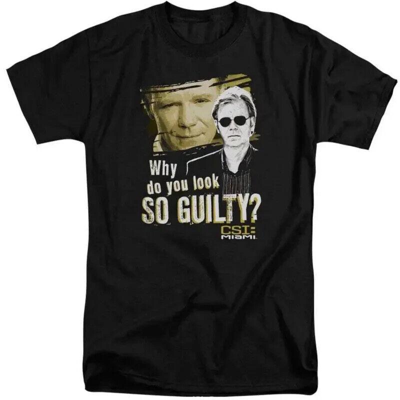 SALE CSI: Miami So Guilty - Men s Tall Fit T-Shirt Unisex T-Shirt XXXL