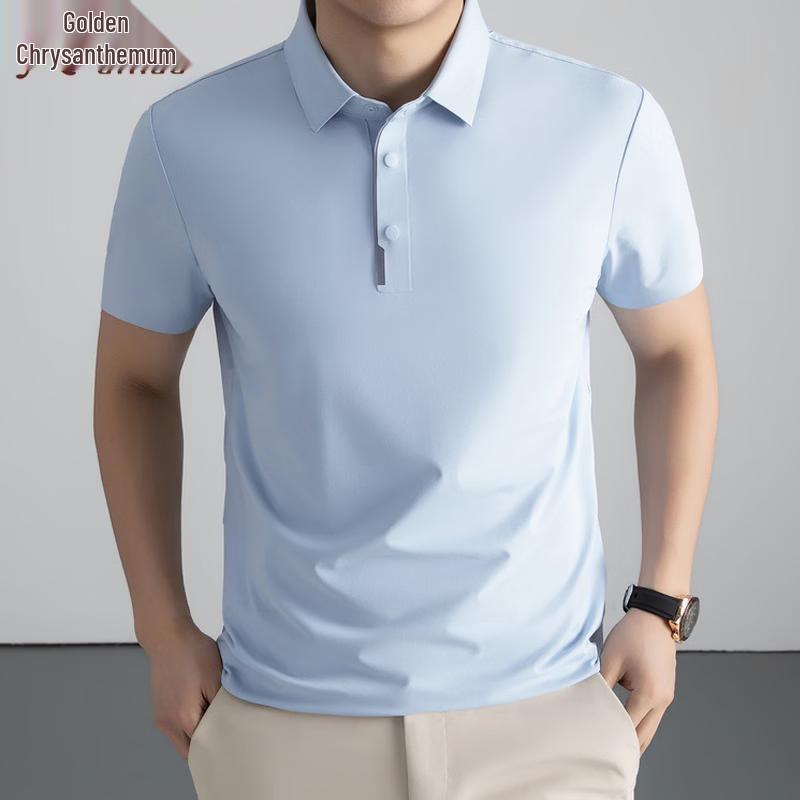 Men's Ice Silk Polo T-Shirt