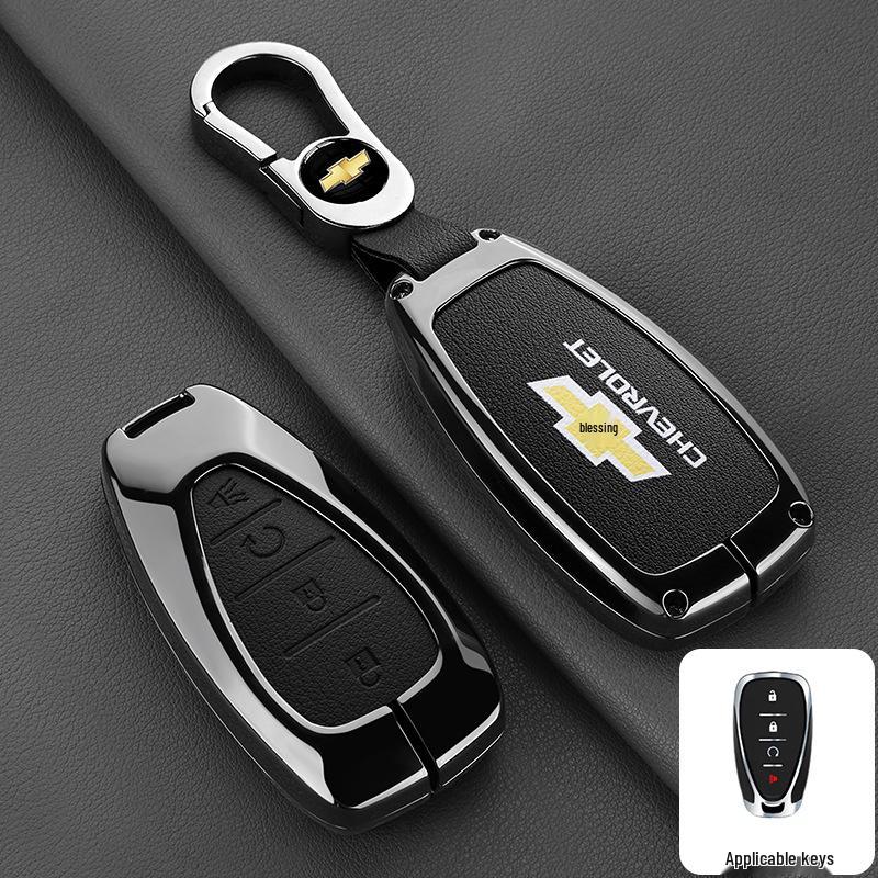 Premium Key Cover for Chevrolet Cruze, Malibu, Covoz, Sail 3, and Trax