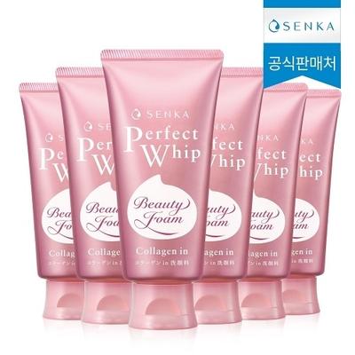 Perfect Whip Collagen Wash Cleansing Foam 120g X 6_631104