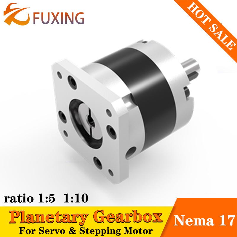 Planetengetriebe Nema 17 Schrittmotor Schrittmotor Untersetzungsgetriebe Alle Übersetzungen 10:15:1 25:1 50:1 Getriebe für mechanischen Armroboter für 3D-Drucker