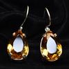 Natural 65.55 Ct CERTIFIEED 7 Color Change Alexandrite PEAR Earring Pair Gems MY.ER-31-NS