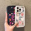 Love Heart Flower Case For Motorola Moto Edge 70 50 Pro 60 Fusion 40 Neo G22 G24 G84 G86 G53 G14 G15 G35 G52 G60 G75 G54 Cover