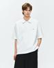 ZIOSONGZIO Anatole Artwork Collared T-Shirt White Zi3Ts376Wh