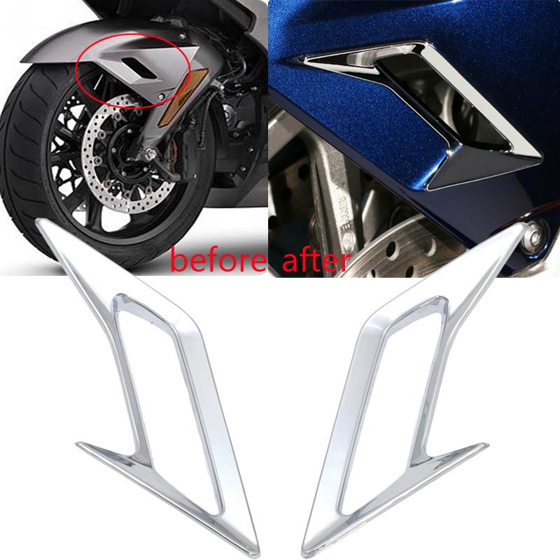 NUOVO Per Honda Gold Wing 1800 F6B GL1800 2018 2019 2020 2021 Accessori Moto Striscia Decorativa Cromata Anteriore e Posteriore