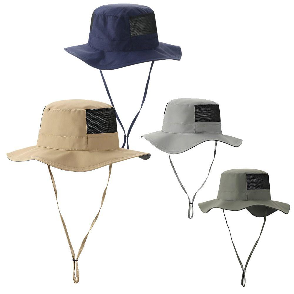 Foldable Fisherman Hat Wide Brim Sunscreen Hat Fashion Sun Hat Summer