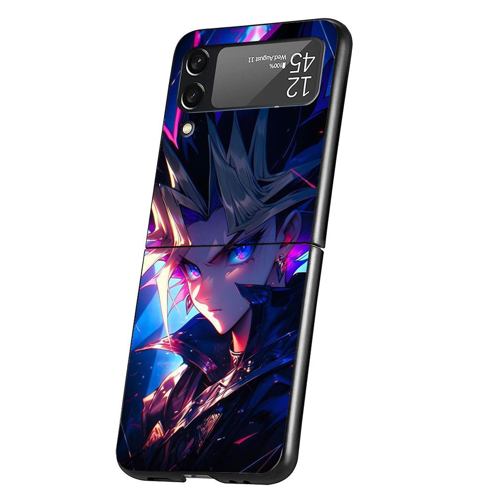 

Yu-Gi-Oh Anime Case Phone Cover for Samsung Galaxy Z Flip 6 5 4 3 5G ZFlip6 ZFlip5 ZFlip4 ZFlip3 Black Hard Trend Fundas Galaxy ZFlip