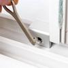 1/10 Child Protection Baby Safety Adjustable Sliding Window Locks Stop Aluminum Alloy Security Lock with Keys Safety Window Lock