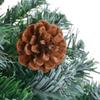 Artificial Christmas Tree Green 180 cm PVC and Steel