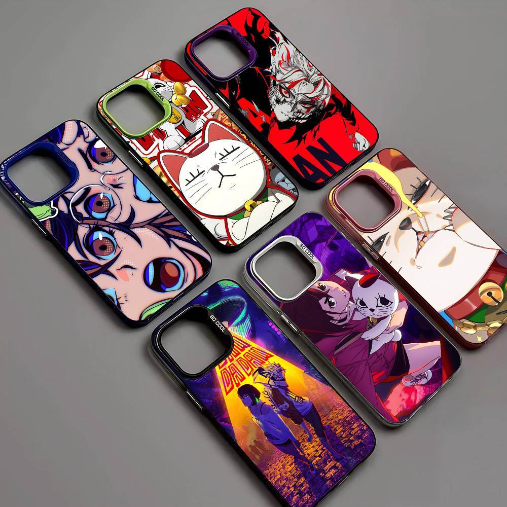 Adventure Anime Dandadan Phone Cases For IPhone 17 16 15 14 13 12 11 Plus Pro Max Pro Color Matte Cover