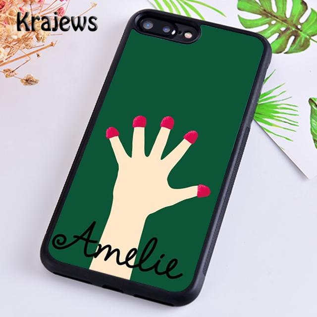 Krajews Amelie Movie Poster Soft Phone Case Cover For IPhone 18 17 Air 16 15 14 plus 11 12 13 pro max Plus coque Fundas