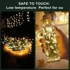 5/10/20ft Battery USB Charging Fairy Lights String Wreath Garland Decor  for Indoor Outdoor