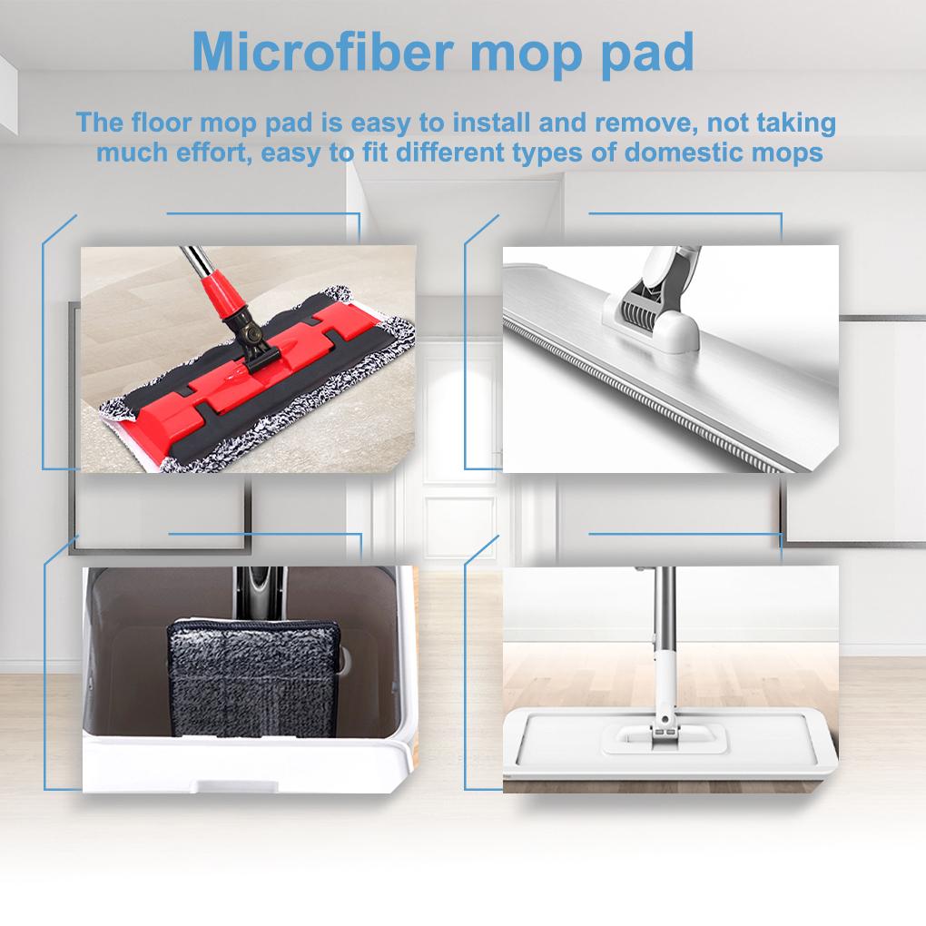 Omyvatelná mopová hlava Absorpční náhradní mopový návlek Mikrovlákno Čištění podlah