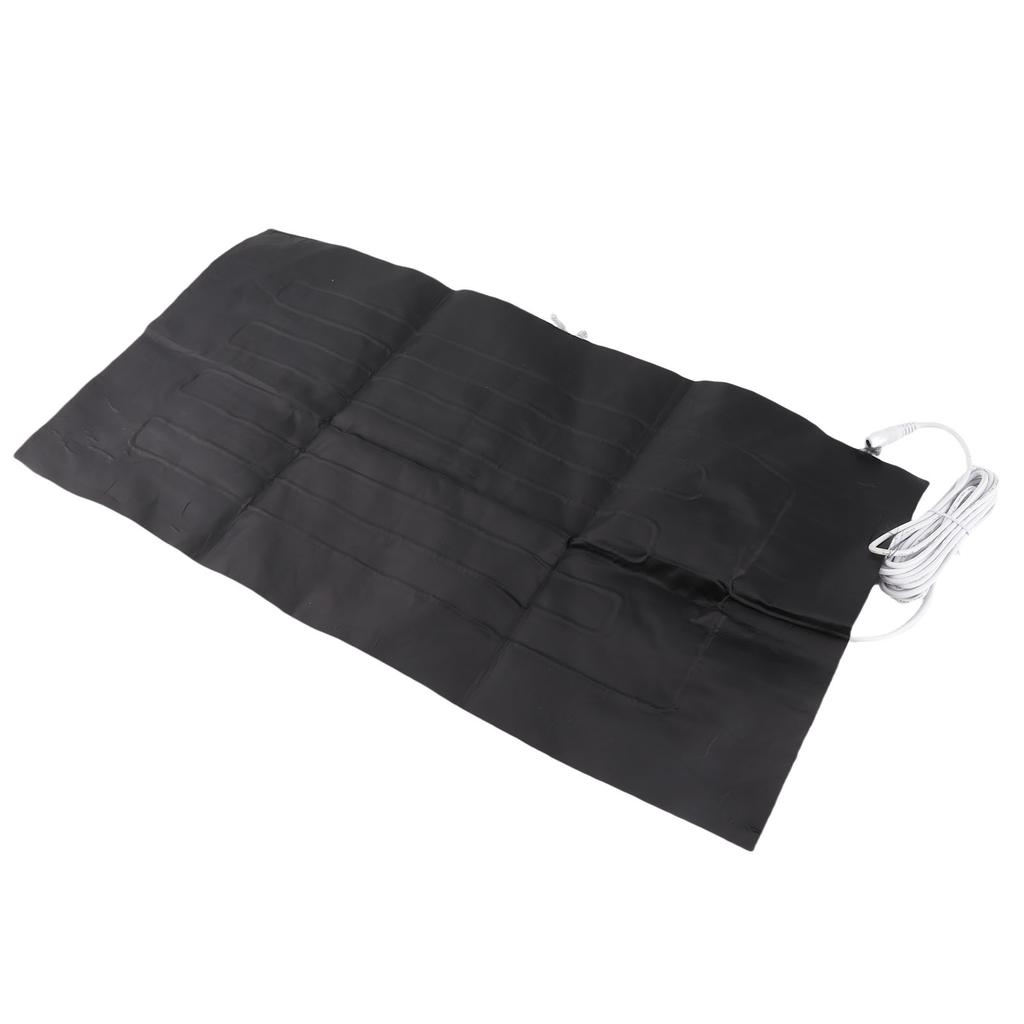 Heating Pad Electric Heat Cushion 60x30cm DC 12V 5521 Female Connector for Home Sleeping
