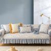 Household Cotton Sofa Mat Four Season Universal Anti Slip Nordic Sofa Cover Minimalist Modern Seat Cushion Backrest Cover Cloth Towel