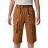 Comfortable Mid-Waist Drawstring Cargo Pants Kids Pants IZ7429-281