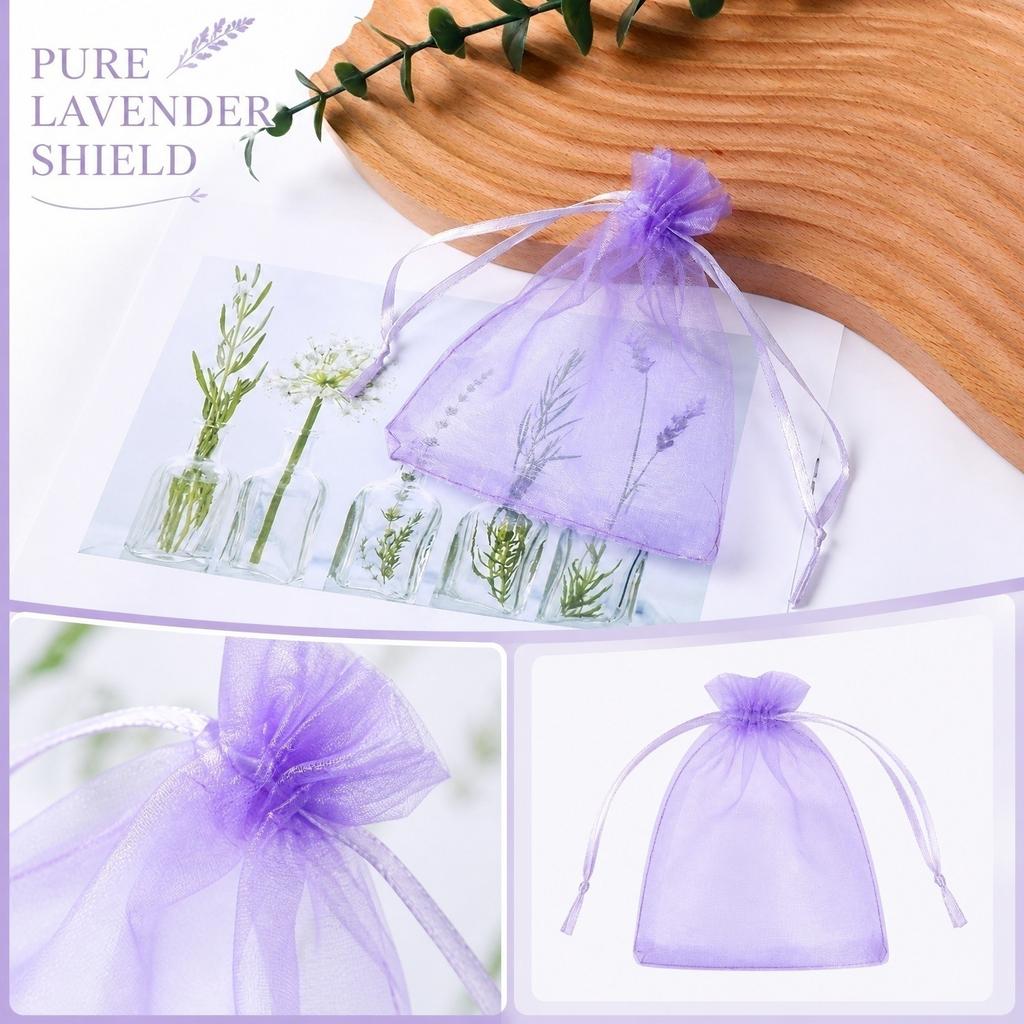 Organza Drawstring Mesh Bags for Fruit Protection Reusable Fine Mesh Net Bags with Drawstring Closure Suitable for Insect Prevention and Storage