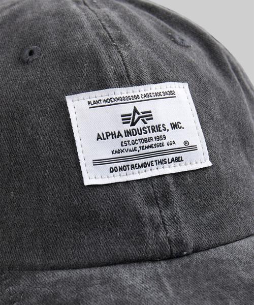 ALPHA INDUSTRIES Battlewash Cap Black