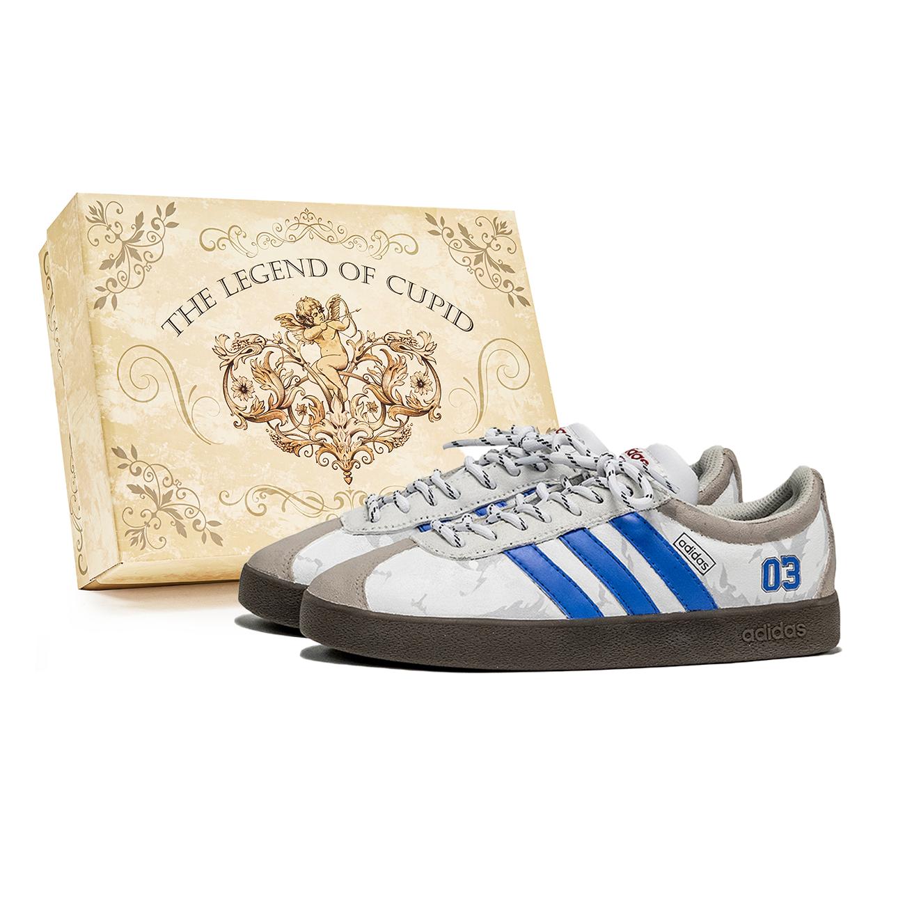 Adidas Neo VL Court Lifestyle P.M.S Box, Size 3 Slip Resistant Abrasion Resistant Slip Resistant Abrasion Resistant HQ1802(Team584--BOX) 37⅓
