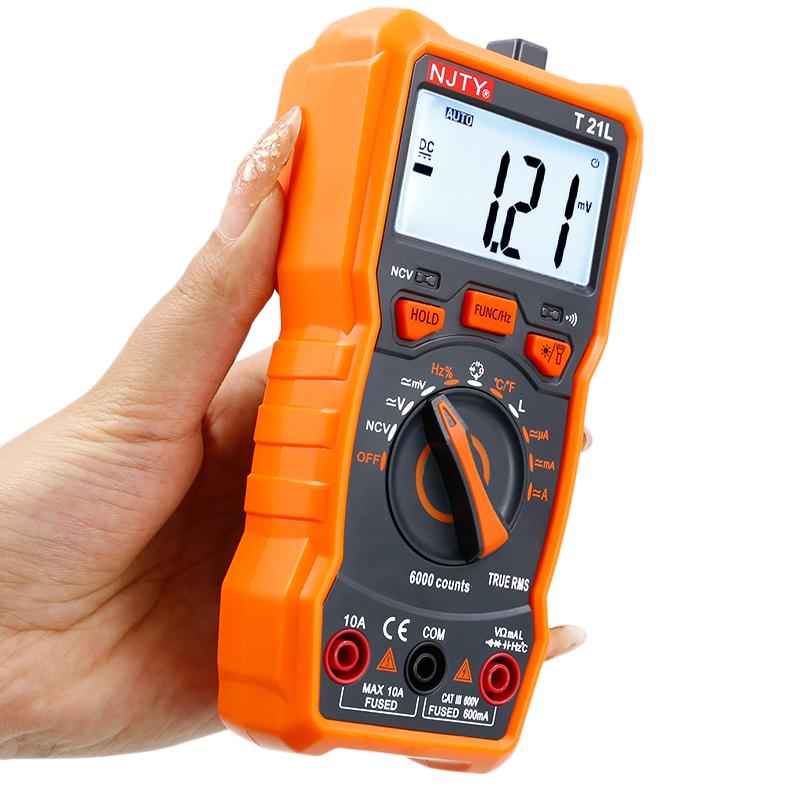NJTY T21L Multifunctional Digital LCR Multimeter Smart Burn-Proof High-Precision Multimeter for Inductance, Capacitance, and Fre
