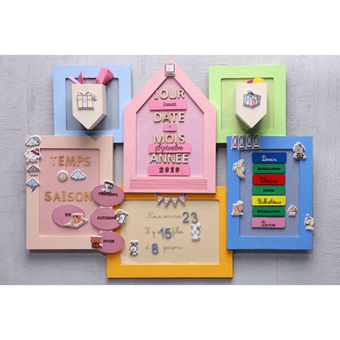 Artemio - Alphabet en bois autocollant prédécoupé