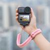 Adjustable AntiLoss Wrist Strap for Action Camera 1/4Inch Screw Mount Durability Braided Lanyard for Secure Attachment