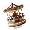 Raffinierte 2D Flache Weihnachtskarussells Acryl Schreibtisch Dekoration Ornament für Esstisch oder Kaminsims Display