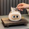 Storage Tube Ceramic Cat Tissue Box Kawaii Modern Napkin Dispenser Decorative Towel Organizer Household