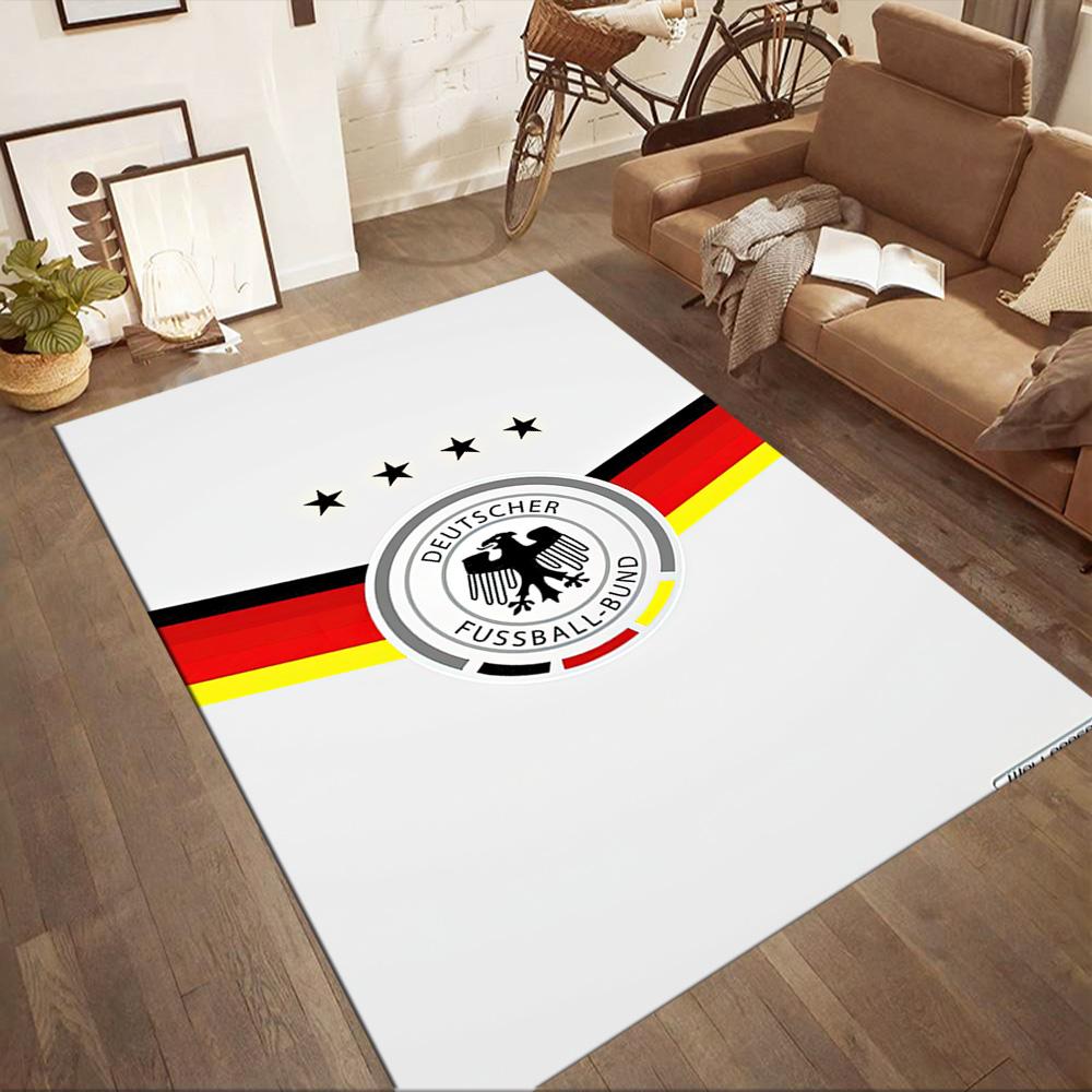 Deutscher Fussball-bund Style Square rugs are a great choice for living rooms, bedrooms, home décor, and as gifts.