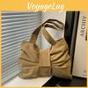Street Style Butterfly Knot Tote Bag With Large Capacity For Daily Use