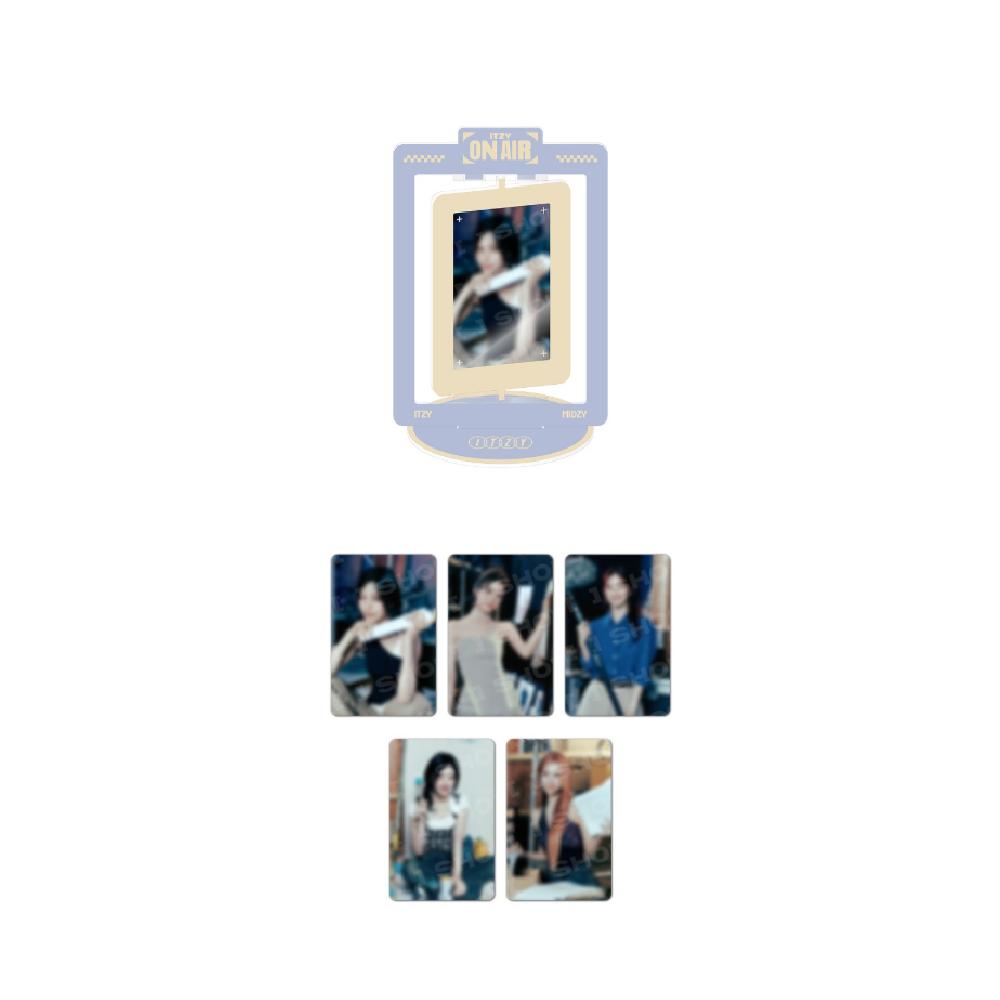 Pre-order ITZY ON AIR Get POP-UP Rotating Acrylic Stand